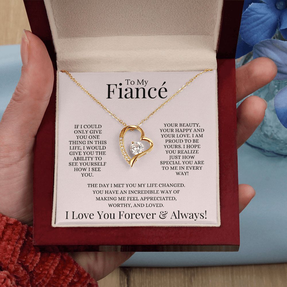 TO MY FIANCE | FOREVER LOVE NECKLACE