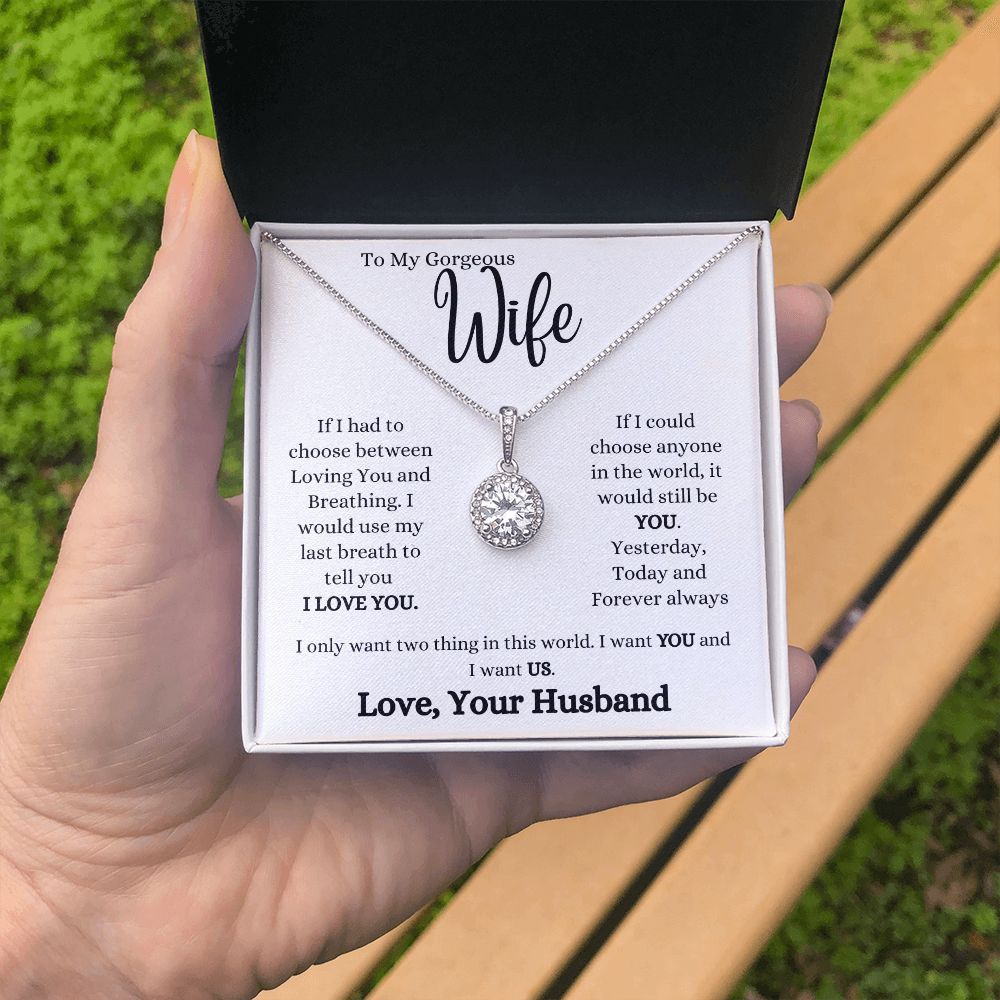 TO MY GORGEOUS WIFE | ETERNAL HOPE NECKLACE