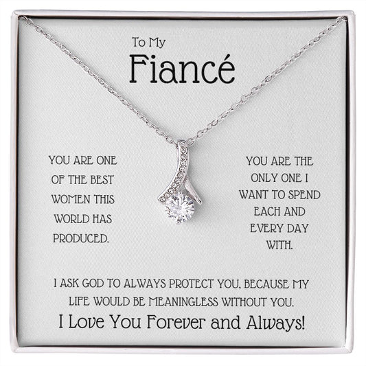TO MY FIANCE | ALLURING BEAUTY NECKLACE