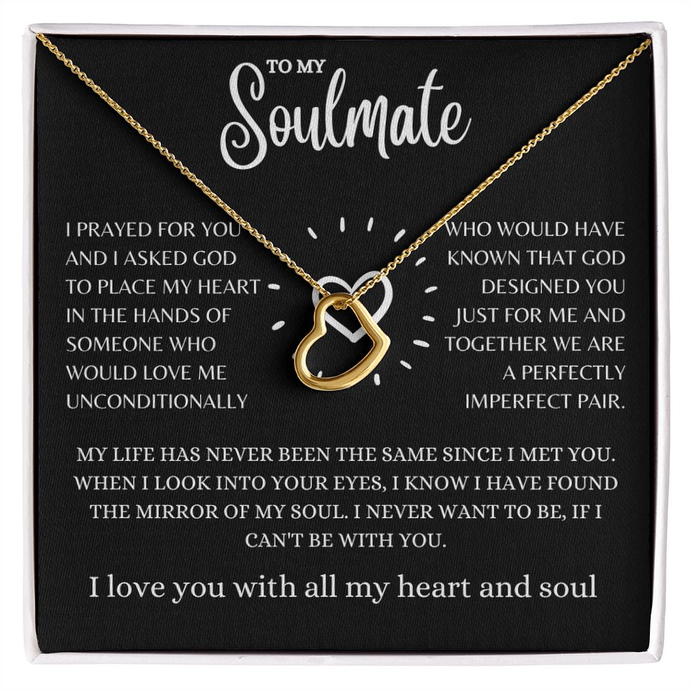 SOULMATE | Heart Necklace Love Soul God