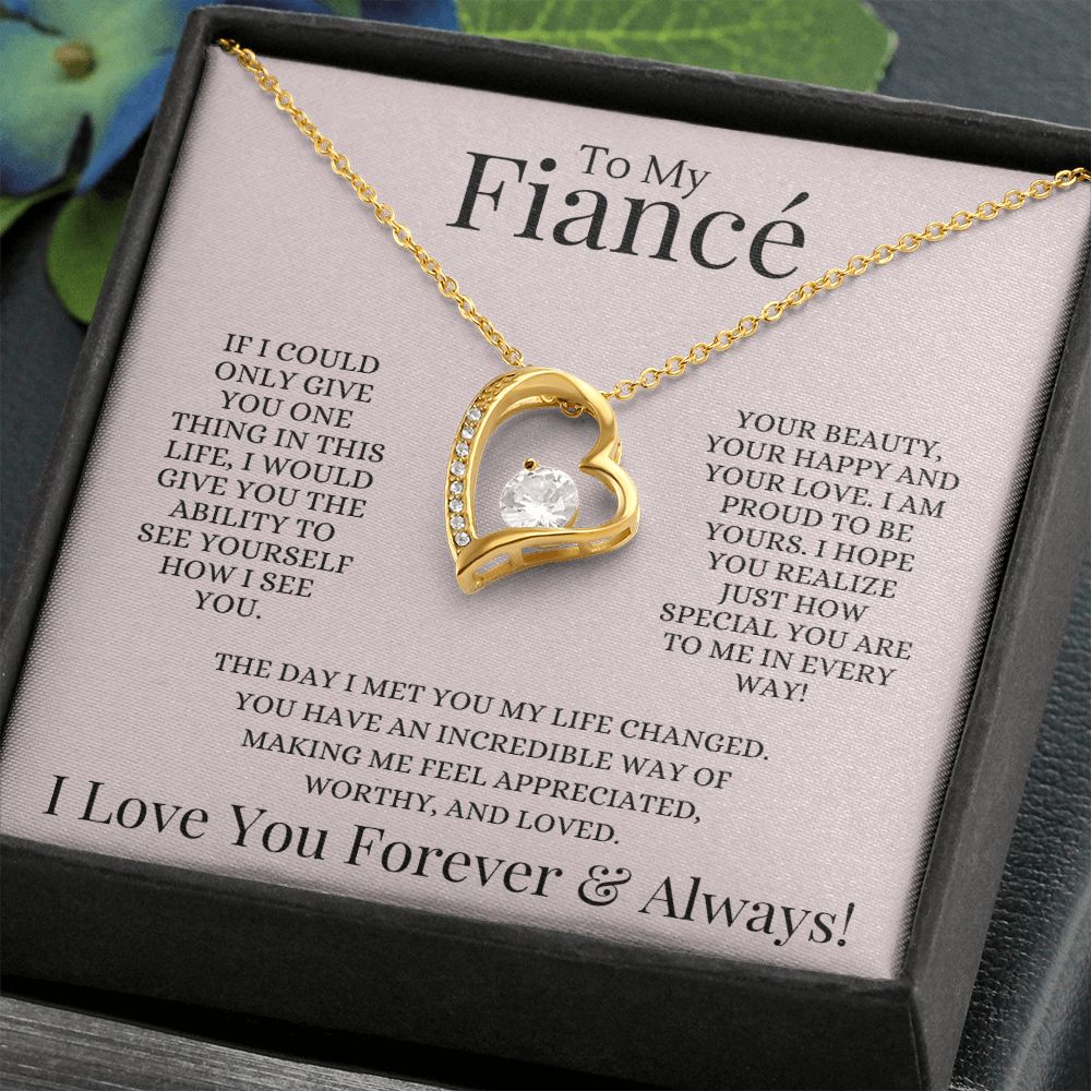 TO MY FIANCE | FOREVER LOVE NECKLACE